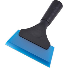 (As show, One size) Multi-function Silicone Window Squeegee For Bathroom, Shower Mirror Door, Window, Glass, Shower Door, Car Windshield, Window Scraper (blue)