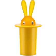 (As show, One size) Yellow Bunny toothcure Box Nordic Cotton cure Box Tooth signature Box pendulum creative individuality free-standing storage box