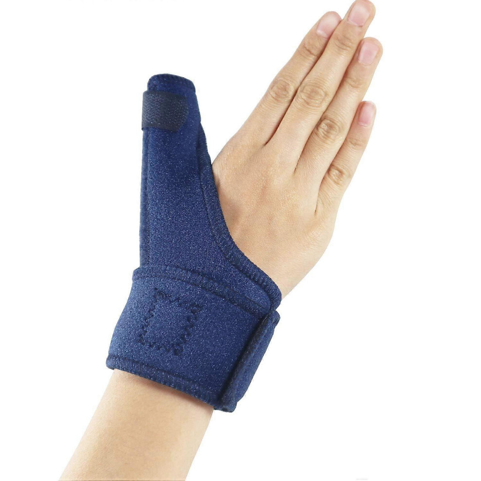 (As show, One size) Thumb Brace, Thumb Splint, Thumb Stabilizer for Pain, Arthritis, Tendinitis, Sprains and Strains - Left and Right Available