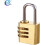 (As show, One size) Combination padlock - Security lock with numbers - Maximum hardness and reliability - 3 numbers - 1 padlock 3