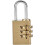 (As show, One size) Combination padlock - Security lock with numbers - Maximum hardness and reliability - 3 numbers - 1 padlock 1