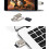 (As show, One size) SD Card Reader, USB C Micro SD Card Reader, TF Memory Card Reader Adapter, Compatible with MacBook, USB-C Phone and More 5