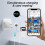 (As show, One size) SD/Micro SD Card Reader for iPhone/iPad Plug and Play, SD Memory Card Adapter with Simultaneous Reading and Charging 4