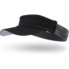 (As show, One size) Visor Women Men Sun Bandana Cycling Breathable Soft Elastic Visor Cap Sport Tennis Golf Marathon Outdoor UV-Protection