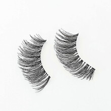 (As show, One size) 1 Pairs Natural False Eyelashes 3D False Eyelashes Handmade Short Soft Reusable Eye Lashes Transparent Strip Lashes Natural Look Lashes By