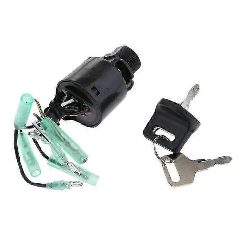 35100-ZV5-013 Ignition Switch Assembly with Key Replacement for Outboard Motor 1