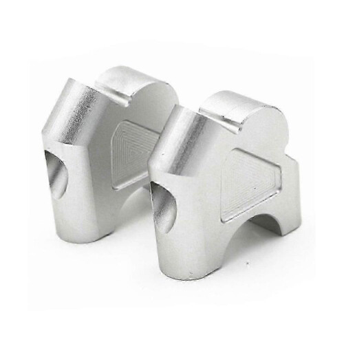 F800GT F800GS Adventure 2014-2018 Motorcycle Handlebar Riser - Silver 1