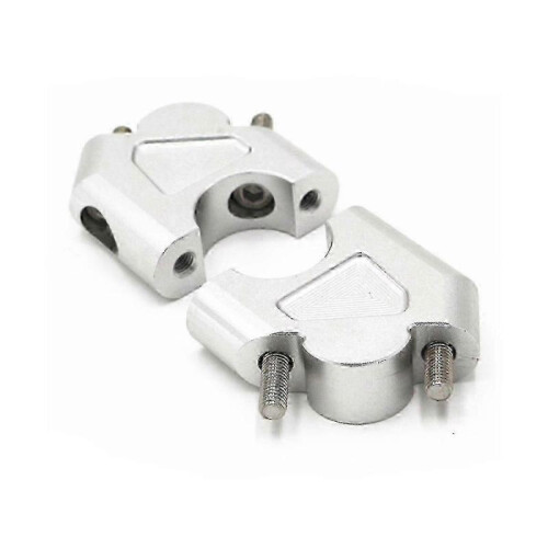 F800GT F800GS Adventure 2014-2018 Motorcycle Handlebar Riser - Silver