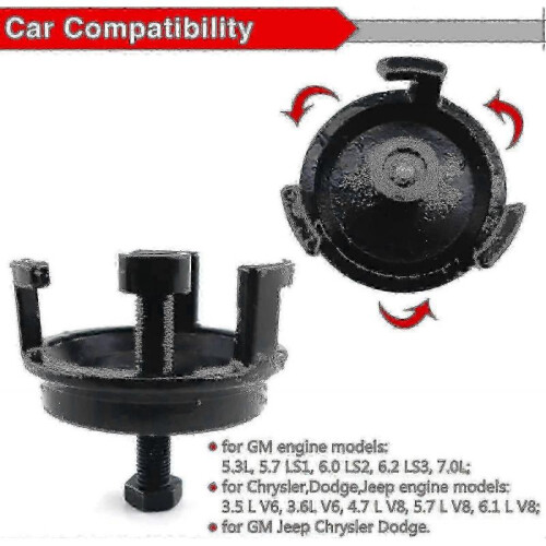 Engine Harmonic Balancer Puller Tool LS GM Compatible 2
