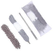 Telescopic Duster Cleaning Brush for Home Dusting Bendable Head Multi 16.12.42.4in Wet or Dry Use 1Set