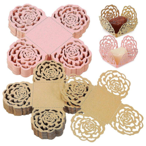 Wedding chocolate wrap, sophisticated truffle cups, enhances desserts