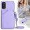 (Light Violet) Compatible Case for Samsung Galaxy S20 Fe Accurate Incision Unique High Quality Kickstand Function 5