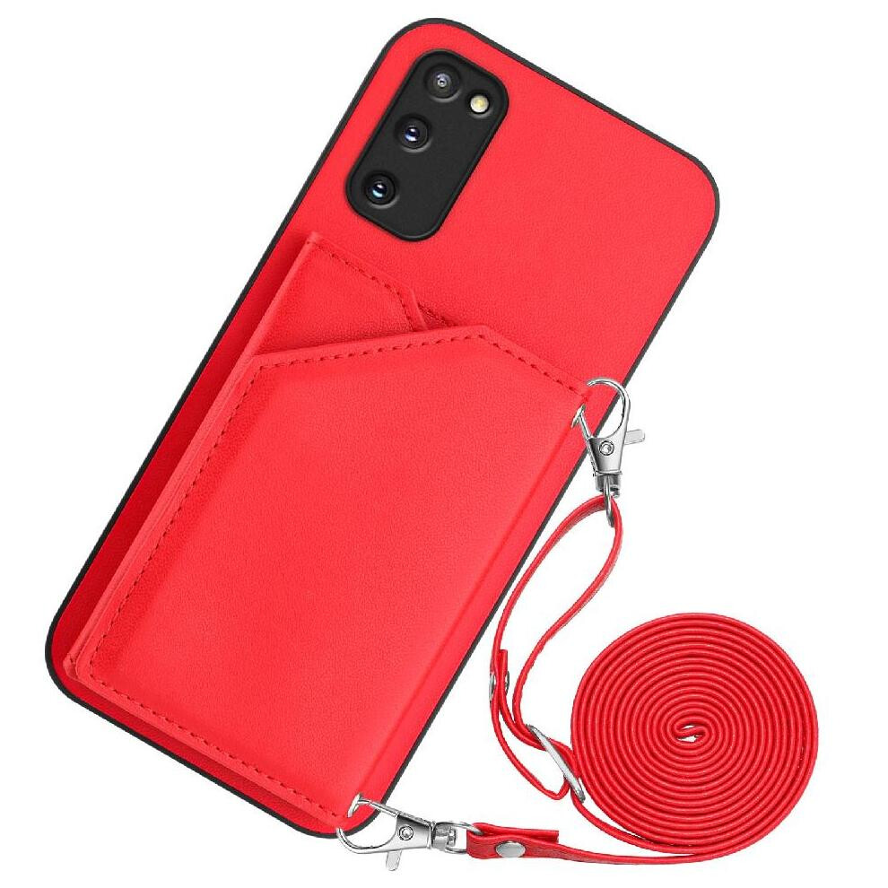 (Red) Compatible Case For Samsung Galaxy S20 Fe Accurate Incision Unique High Quality Kickstand Function Red 764563639465