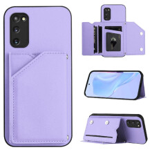 (Light Violet) Compatible Case for Samsung Galaxy S20 Fe Accurate Incision Kickstand Function High Quality Unique