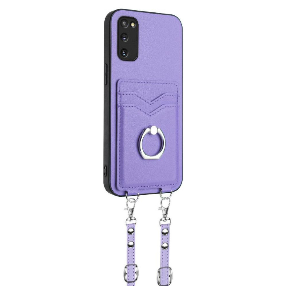 (Purple) Compatible Case For Samsung Galaxy S20 Fe Accurate Incision Unique Kickstand Function High Quality Purple 764563643479