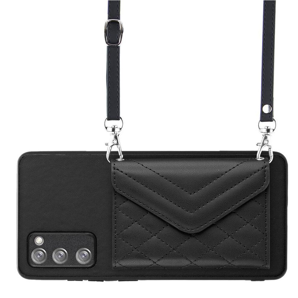 (Black) Compatible Case For Samsung Galaxy S20 Fe Unique Kickstand Function High Quality Accurate Incision Black 764563644360