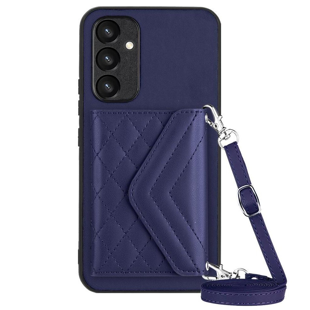 Photos - Case  Compatible  for Samsung Galaxy A54 5g Accurate Incision Unique High Quality Kickstand Function(Blue)