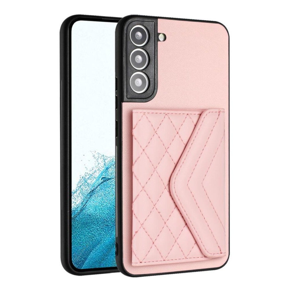 Photos - Case  Compatible  for Samsung Galaxy S21 Fe Unique Accurate Incision Kickstand Function High Quality(Pink)