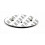 Emblem Badge On The Back 4 Pins for Mondeo 4 Mk4 20