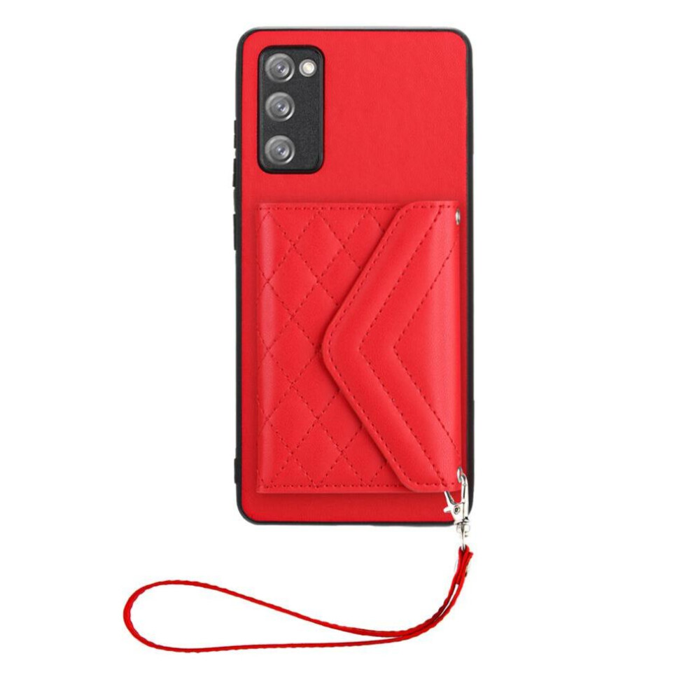 (Red) Case Compatible With Samsung Galaxy S20 Fe Accurate Incision Kickstand Function Unique High Quality Red 764563646180