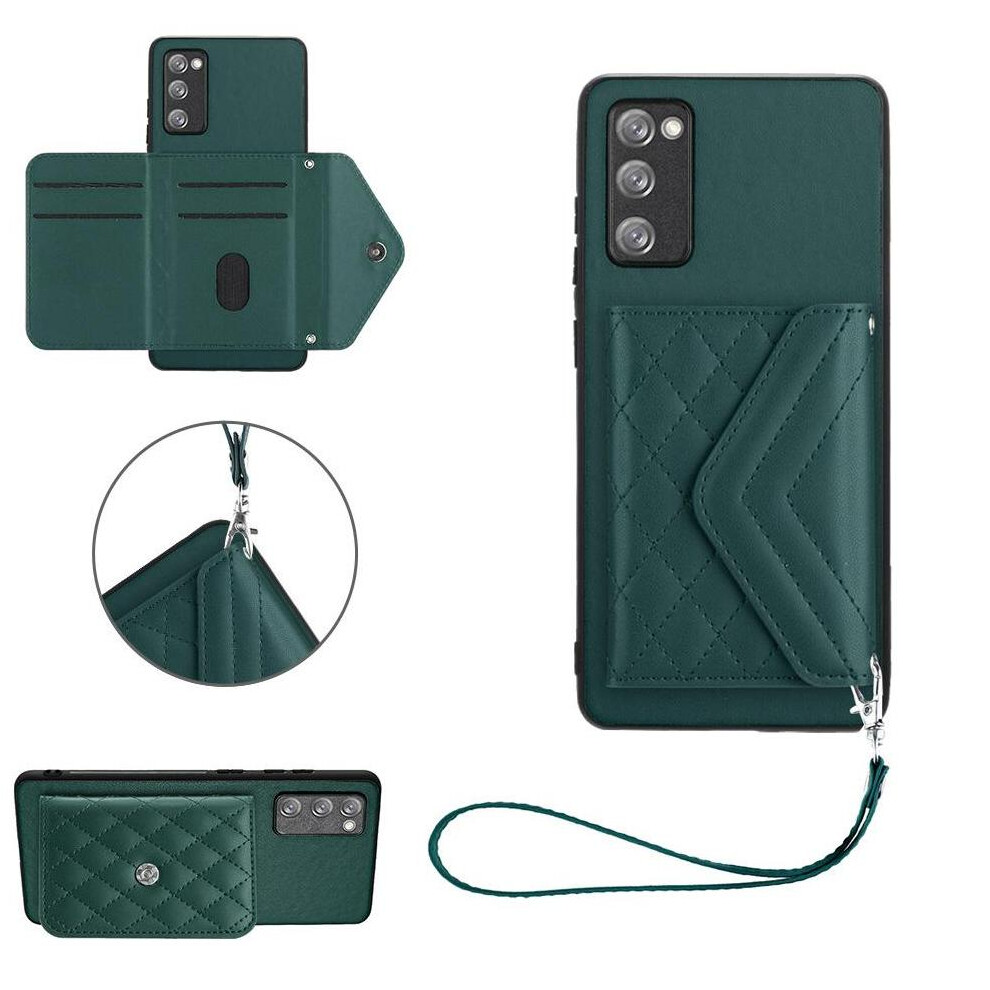 (Green) Case Compatible With Samsung Galaxy S20 Fe Accurate Incision Kickstand Function Unique High Quality Green 764563646210