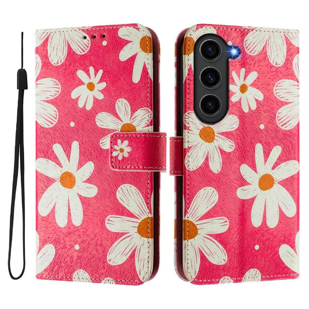 (Ohter) Case For Samsung Galaxy S23 Plus Flip Leather Wallet Wrist Strap Pattern Magnetic Closure 764563647422