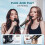 Wireless Two Microphone System with Dual-Channel Receiver, Microphone for Karaoke, Party Singing, DJ 4