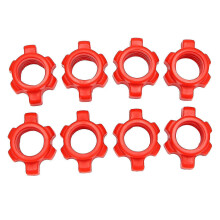 (As show, One size) 8pcs Dumbbell Nut,dumbbell Rod Nut, Collars For Barbells Training Sports Accessories