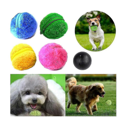 (As show, One size) Rolling Ball,automatic Roller Ball Rolling Ball Pet Interactive Roller Ball Fit To Keep Friend Happ 1