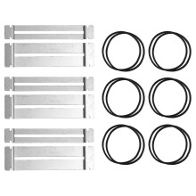 (As show, One size) Guitar Fingerboard Guards Stainless Steel Bass Fingerboard Guards Luthier Tool Fretboard Protector