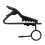 (As show, One size) 5 Pcs Ring Mini 7.5 Mm Microphone Clip Holder Tie Clip Clip Practical (black) 3