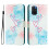 (C6) Case for Samsung Galaxy S20 Plus Flip Leather Wallet Pattern Magnetic Closure Wrist Strap 5