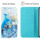 (C1 ) Case for Samsung Galaxy S20 Plus Flip Leather Wallet Pattern Magnetic Closure Wrist Strap 2