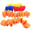 (As show, One size) 50 Pack Handheld Stage Microphone Windscreen Foam Cover For Karaoke Dj Stage Performance 1