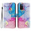 (C2) Case for Samsung Galaxy S20 Fe Pattern Magnetic Closure Wrist Strap Flip Leather Wallet 1