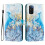 (C1 ) Case for Samsung Galaxy S20 Fe Pattern Magnetic Closure Wrist Strap Flip Leather Wallet 1