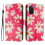 (ohter) Case for Samsung Galaxy S20 Fe Pattern Magnetic Closure Wrist Strap Flip Leather Wallet 2