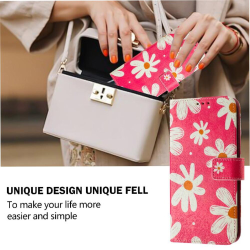(ohter) Case for Samsung Galaxy S20 Fe Pattern Magnetic Closure Wrist Strap Flip Leather Wallet 2