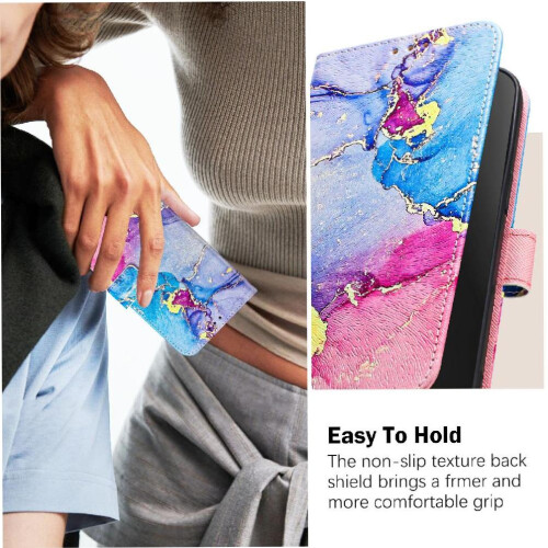 (C2) Case for Samsung Galaxy S20 Fe Pattern Magnetic Closure Wrist Strap Flip Leather Wallet 2