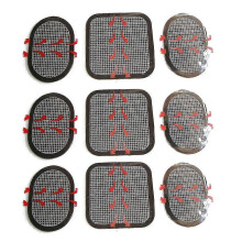 (As show, One size) Compatible Compatible Exchange Pad 3 X 3 Sets 9 (3 For Front And 6 For The Flank)