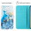 (C1 ) Case for Samsung Galaxy S20 Flip Leather Wallet Wrist Strap Pattern Magnetic Closure 2