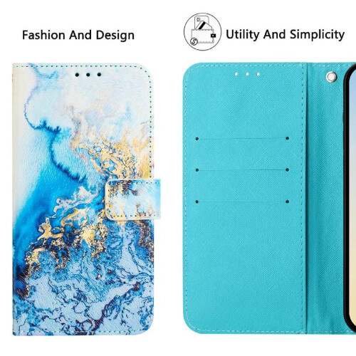 (C1 ) Case for Samsung Galaxy S20 Flip Leather Wallet Wrist Strap Pattern Magnetic Closure 1
