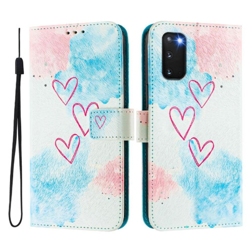 (C6) Case for Samsung Galaxy S20 Flip Leather Wallet Wrist Strap Pattern Magnetic Closure 1
