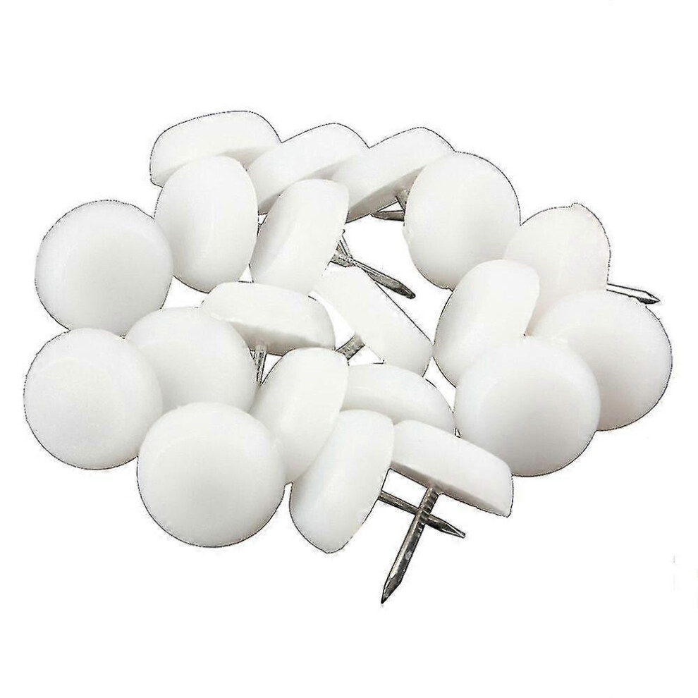 (As Show, One Size) 40X 20Mm Felt Feet Pad Skid Glide Nail Protector Furniture Chair Table Leg 5022564520874