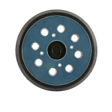 (As show, One size) 5 Inch 8 Holes 125mm Hook Loop Sanding Backing Pad For Orbital Sander Disk Discs Stick On Pad
