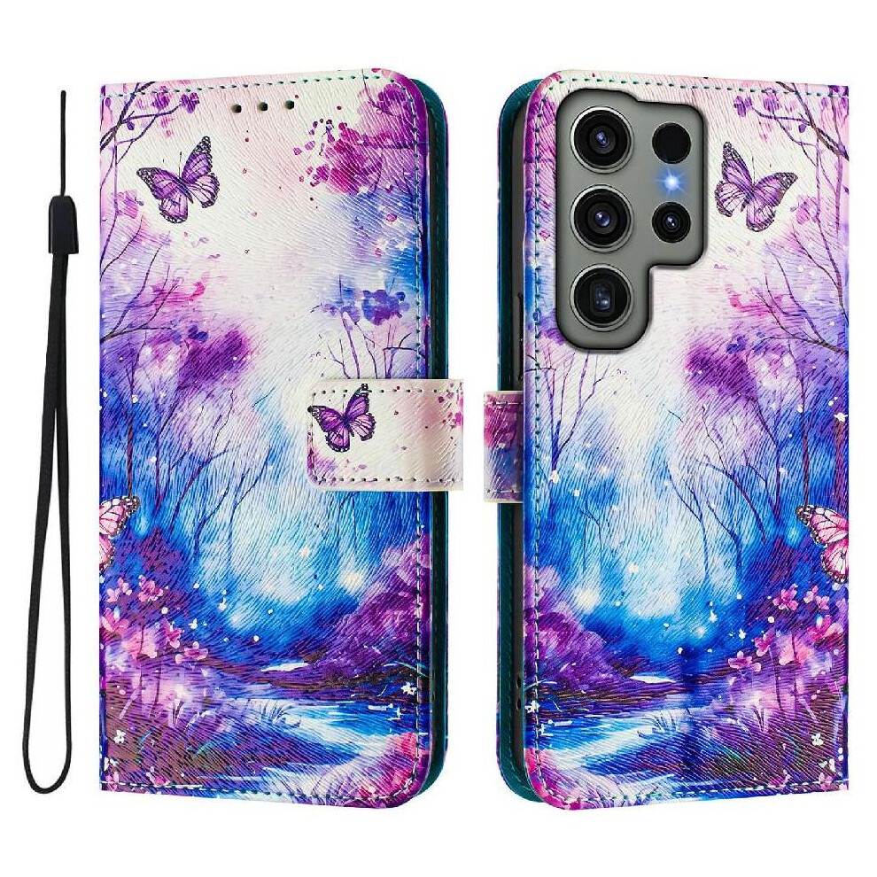 (C3 ) Case For Samsung Galaxy S23 Ultra 5G Pattern Flip Cover Wallet Pu Leather With Credit Slot 764563648498