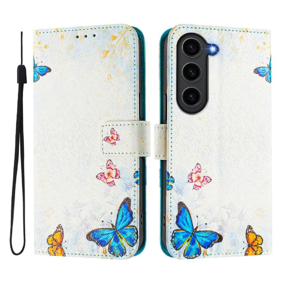 (Ohter) Case For Samsung Galaxy S23 Fe 5G Wallet Pu Leather Pattern Flip Cover With Credit Slot 764563648566