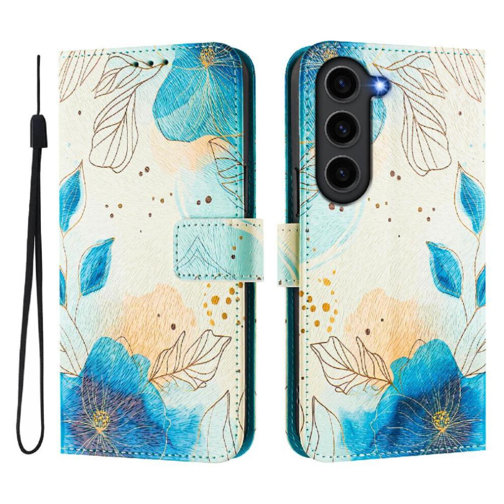 (C6) Case For Samsung Galaxy S23 Plus 5G Pattern Flip Cover Pu Leather With Credit Slot Wallet 764563648641