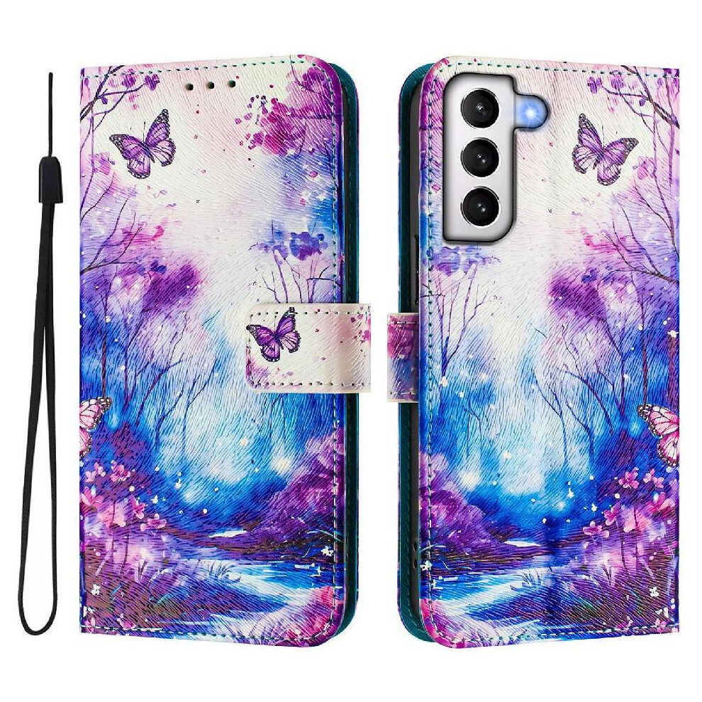 (C3 ) Case For Samsung Galaxy S21 Fe 5G Pattern Flip Cover Pu Leather With Credit Slot Wallet 764563648979