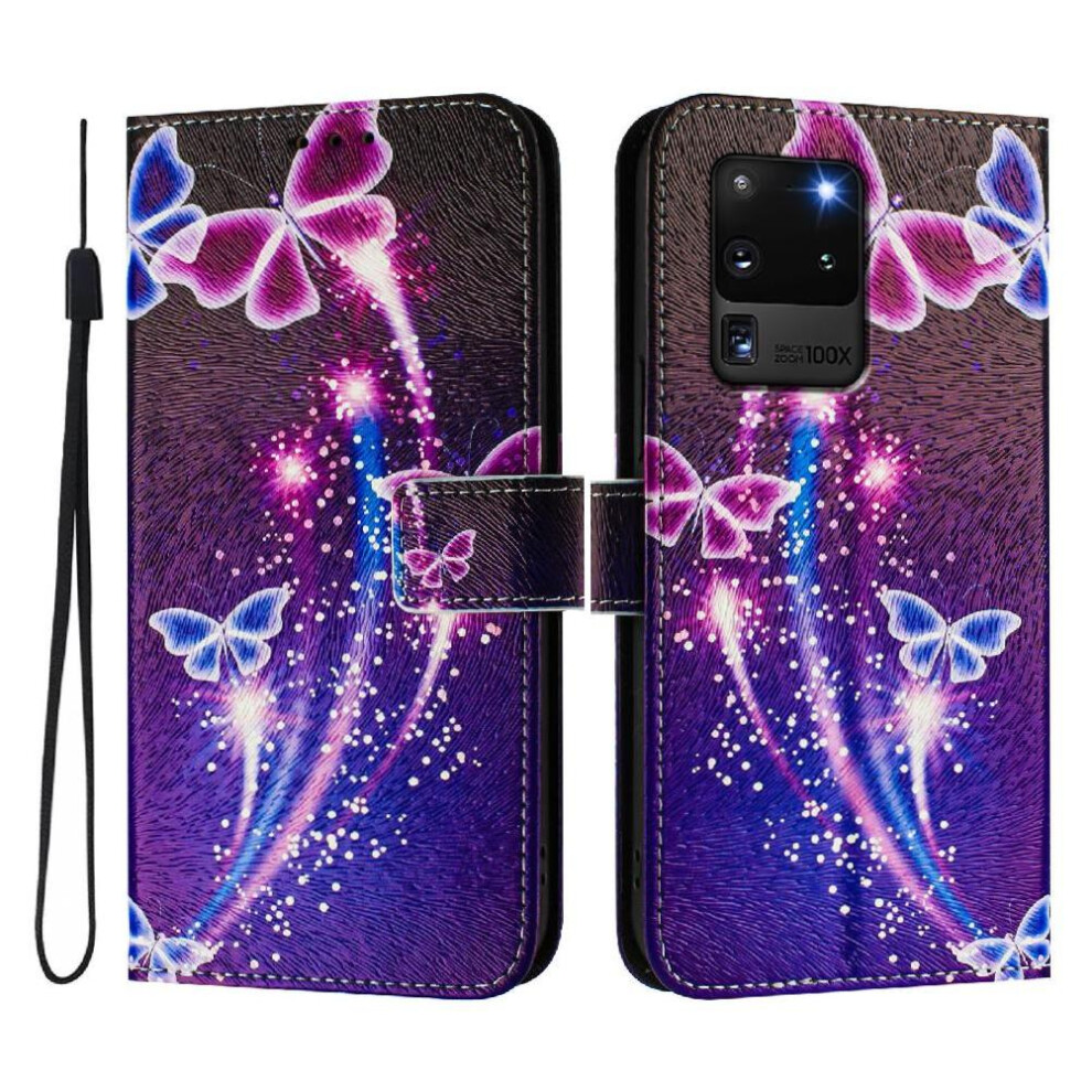 (C1 ) Case For Samsung Galaxy S20 Ultra With Credit Slot Wallet Pu Leather Pattern Flip Cover 764563649136